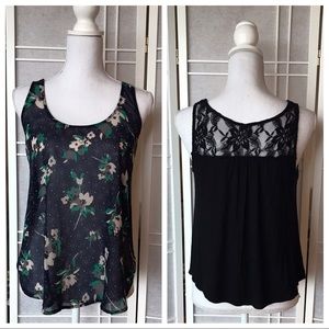 🍃Like New🍃Nordstrom Lush Tank Blouse🍃